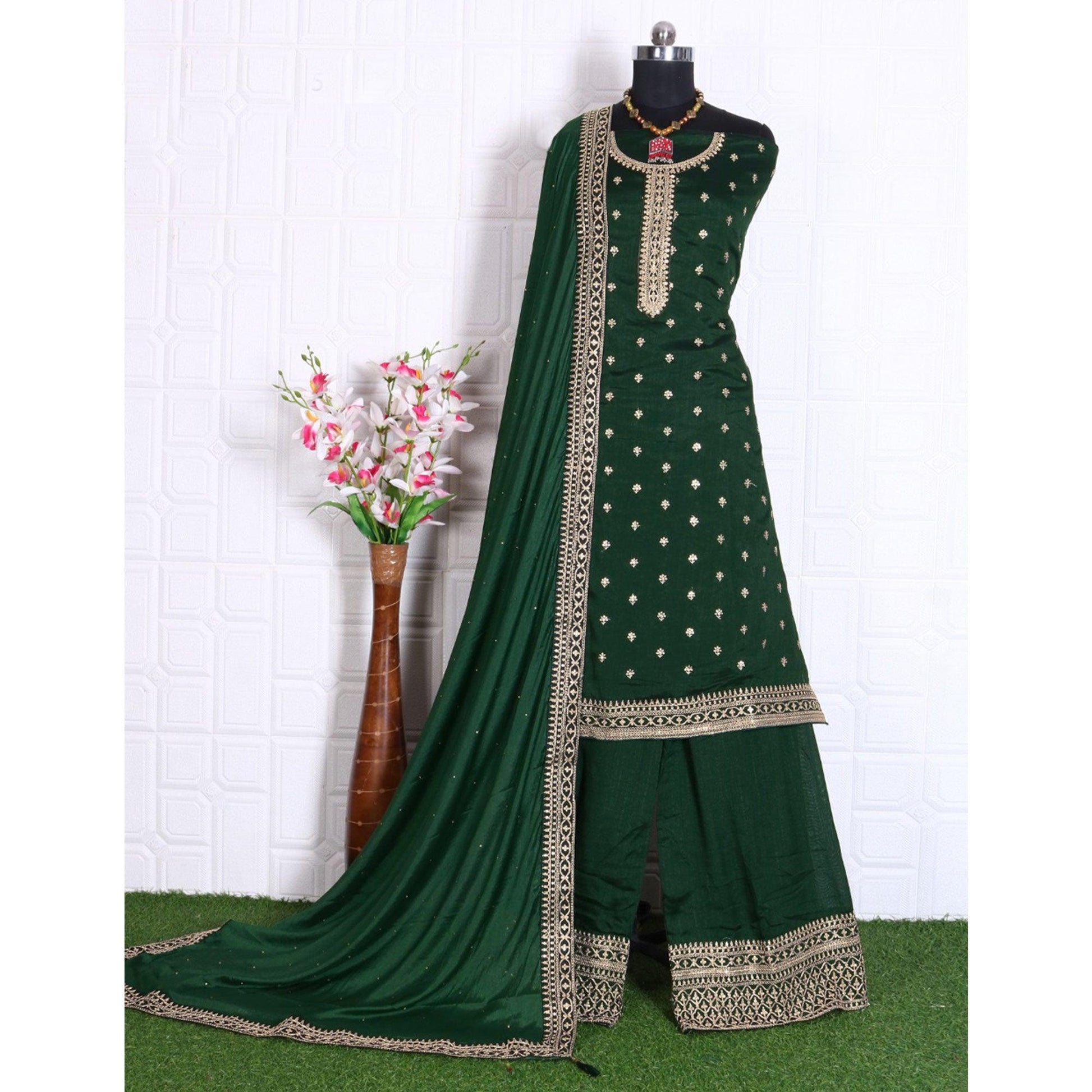 green-party-wear-embroidered-silk-georgette-palazzo-suit-138079