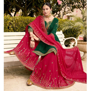 green-party-wear-embroidery-soft-georgette-palazzo-suit-124001