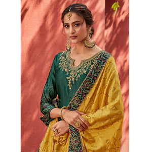 green-festive-wear-floral-embroidery-with-digital-printed-jam-satin-palazzo-suit-123056