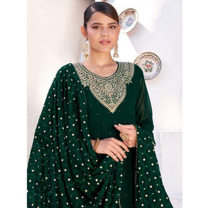green-party-wear-heavy-embroidered-georgette-suit-140993