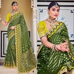 green-party-wear-woven-embroidered-silk-saree-138308