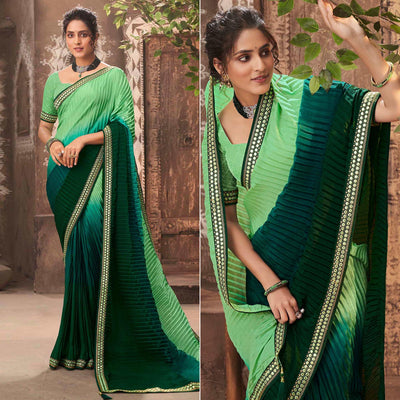 green-partywear-crushed-chiffon-saree-with-fancy-lace-139126