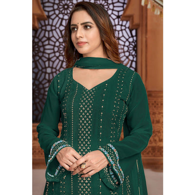 green-partywear-designer-embroidered-heavy-faux-georgette-palazzo-suit-129295