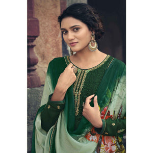 green-partywear-embroidered-embellished-faux-georgette-salwar-suit-134520