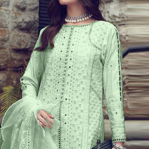 green-festive-wear-glaze-cotton-pakistani-straight-salwar-suit-107936