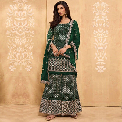 green-partywear-embroidered-faux-georgette-palazzo-suit-132644