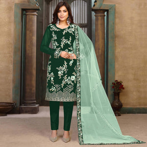 green-partywear-embroidered-faux-georgette-salwar-suit-127891