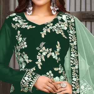 green-partywear-embroidered-faux-georgette-salwar-suit-127891