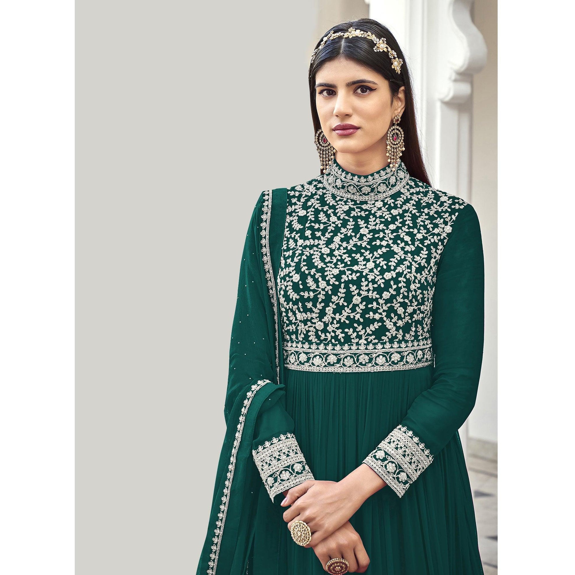 green-partywear-embroidered-georgette-anarkal-isuit-131342