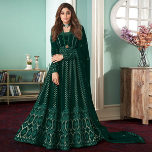 green-partywear-embroidered-georgette-gown