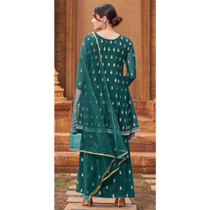 green-partywear-embroidered-georgette-sharara-suit-139493