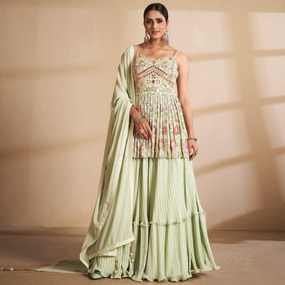 green-partywear-embroidered-georgette-sharara-suit-141613