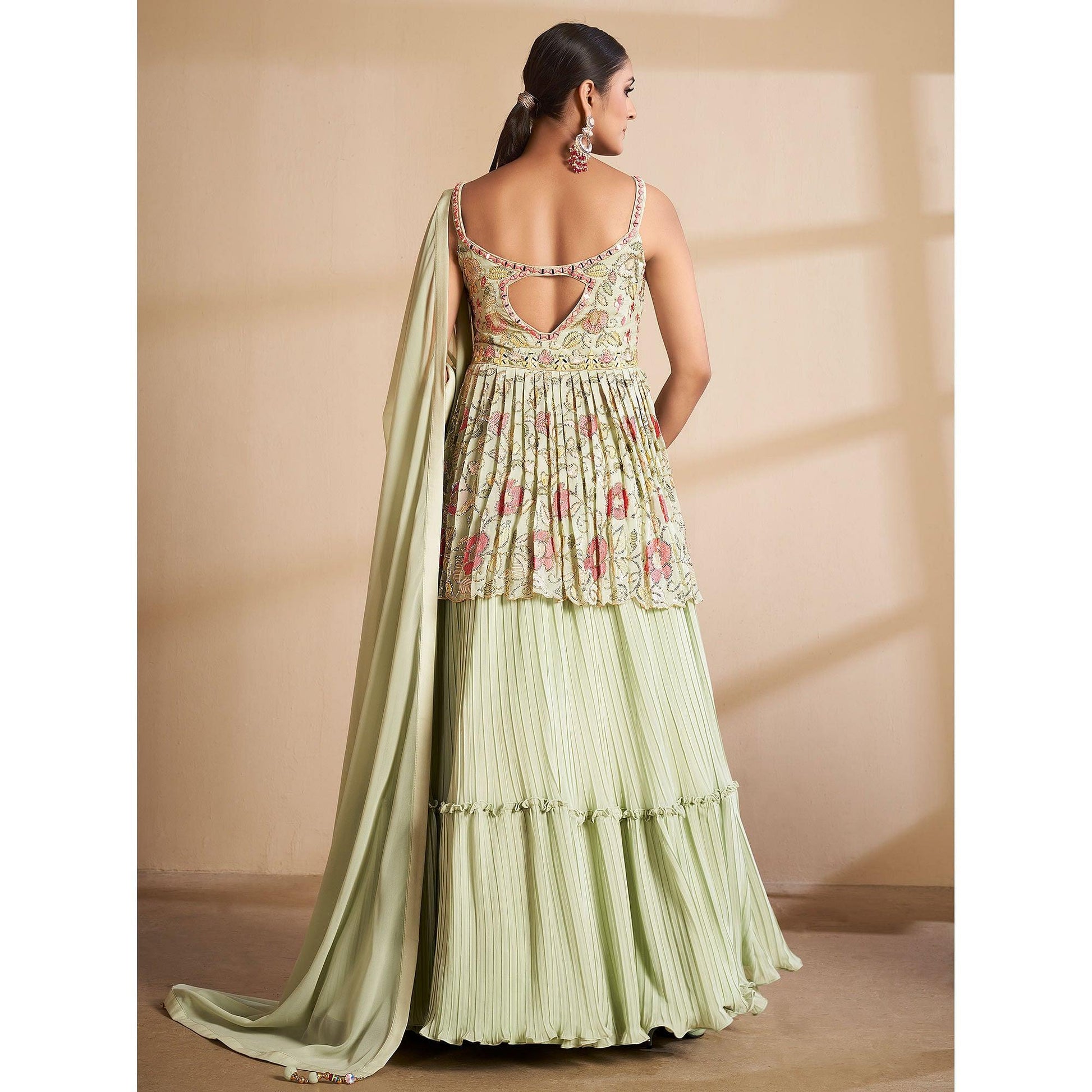 green-partywear-embroidered-georgette-sharara-suit-141613