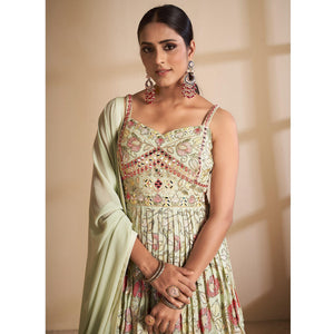 green-partywear-embroidered-georgette-sharara-suit-141613