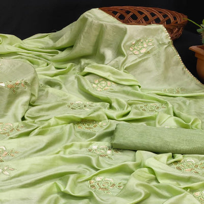 green-partywear-embroidered-gotta-work-dola-silk-saree-130330