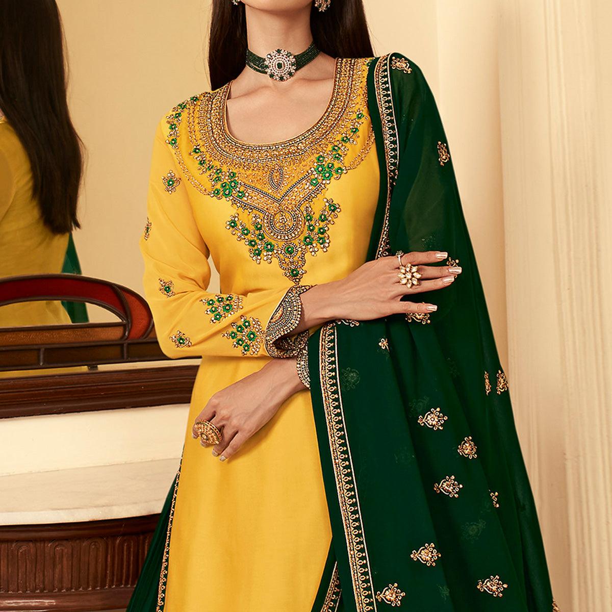 green-partywear-embroidered-heavy-faux-georgette-lehenga-choli-131152