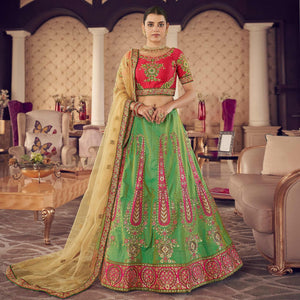green-partywear-embroidered-organza-lehenga-choli-140464