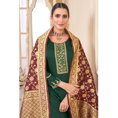 green-partywear-embroidered-rayon-palazzo-suit-129587