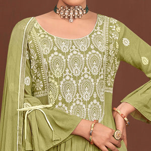 green-partywear-embroidered-rayon-kurti-palazzo-set-135211