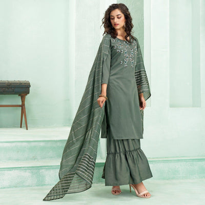 green-partywear-embroidered-silk-sharara-suit-with-dupatta-138490
