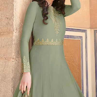 green-partywear-embroidered-soft-georgette-suit-129806