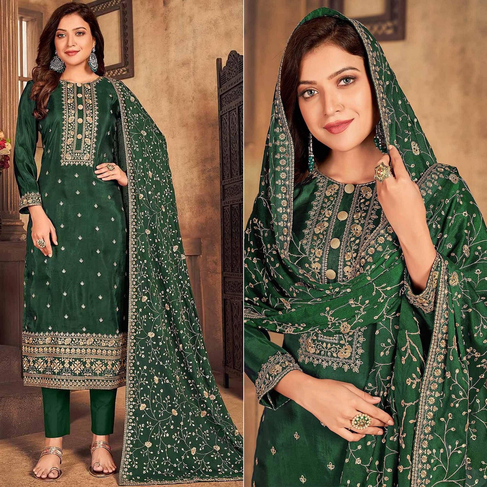 green-partywear-embroidered-viscose-upada-salwar-suit-133922