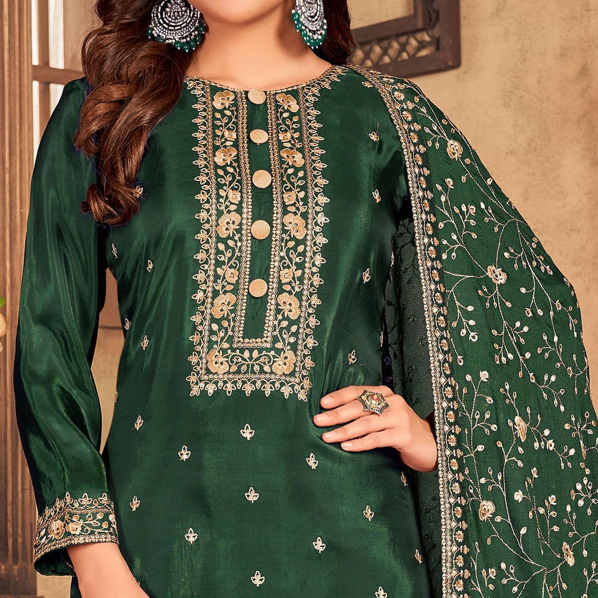 green-partywear-embroidered-viscose-upada-salwar-suit-133922