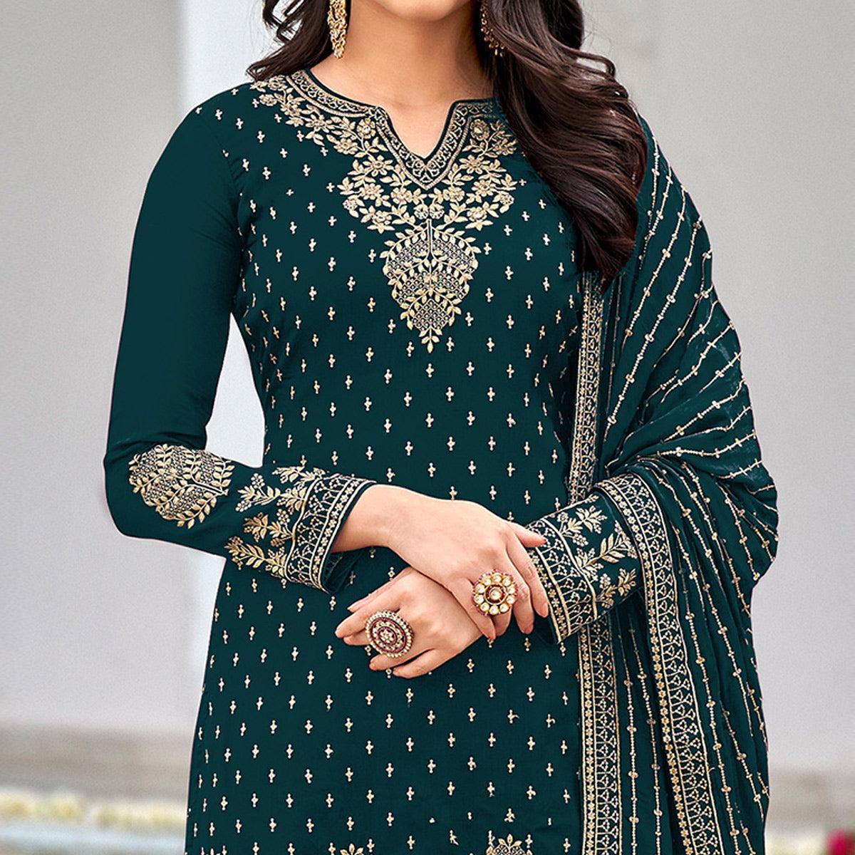 green-partywear-embroidery-with-sequence-heavy-faux-georgette-salwar-suit-125010