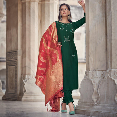 green-partywear-floral-embroidered-silk-suit-123013
