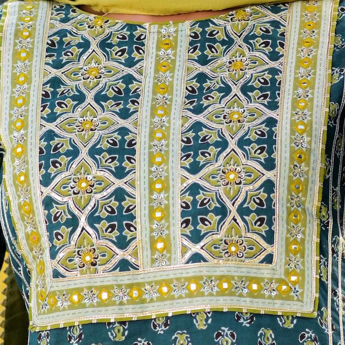 green-partywear-floral-embroidered-with-miroor-cotton-palazzo-suit-126226