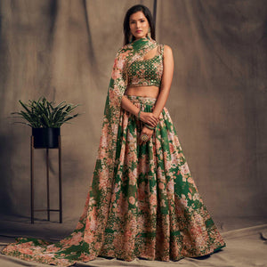 green-partywear-floral-print-with-sequin-zari-embroidered-organza-lehenga-choli-125118