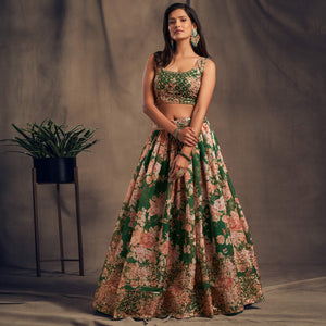 green-partywear-floral-print-with-sequin-zari-embroidered-organza-lehenga-choli-125118