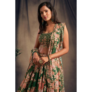 green-partywear-floral-print-with-sequin-zari-embroidered-organza-lehenga-choli-125118