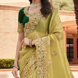 green-partywear-gold-coating-embroidered-silk-saree-121220