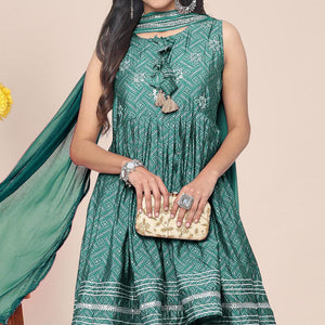 green-partywear-printed-cotton-sharara-suit-128459