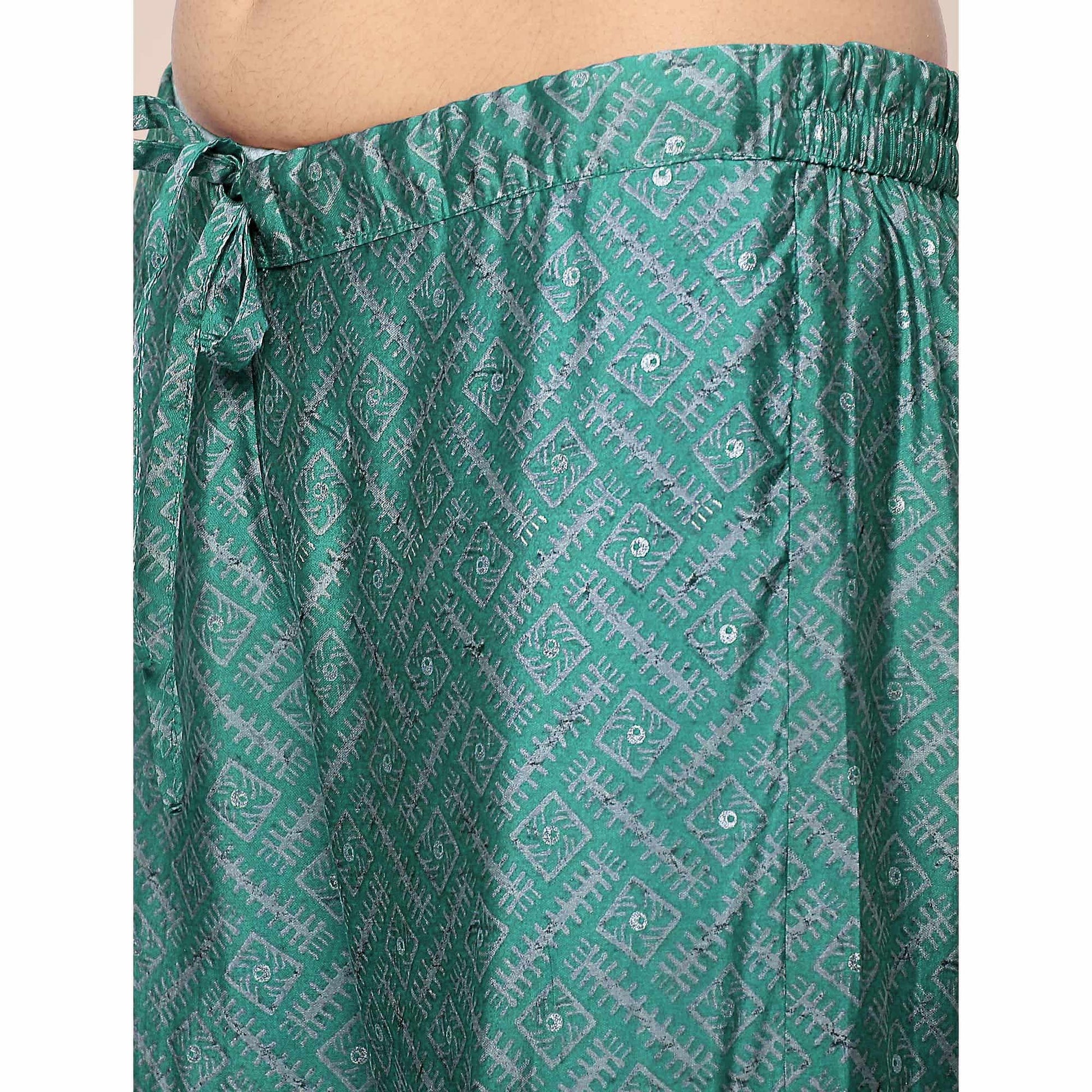 green-partywear-printed-cotton-sharara-suit-128459