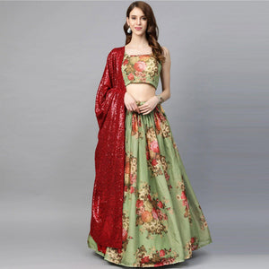 green-partywear-printed-sequence-pure-organza-lehenga-choli-134247