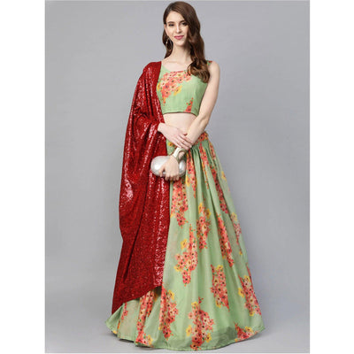 green-partywear-printed-sequence-pure-organza-lehenga-choli-134250