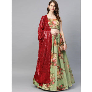 green-partywear-printed-sequence-pure-organza-lehenga-choli-134247