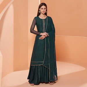 green-partywear-sequence-thread-embroidered-pure-georgette-palazzo-suit-137387