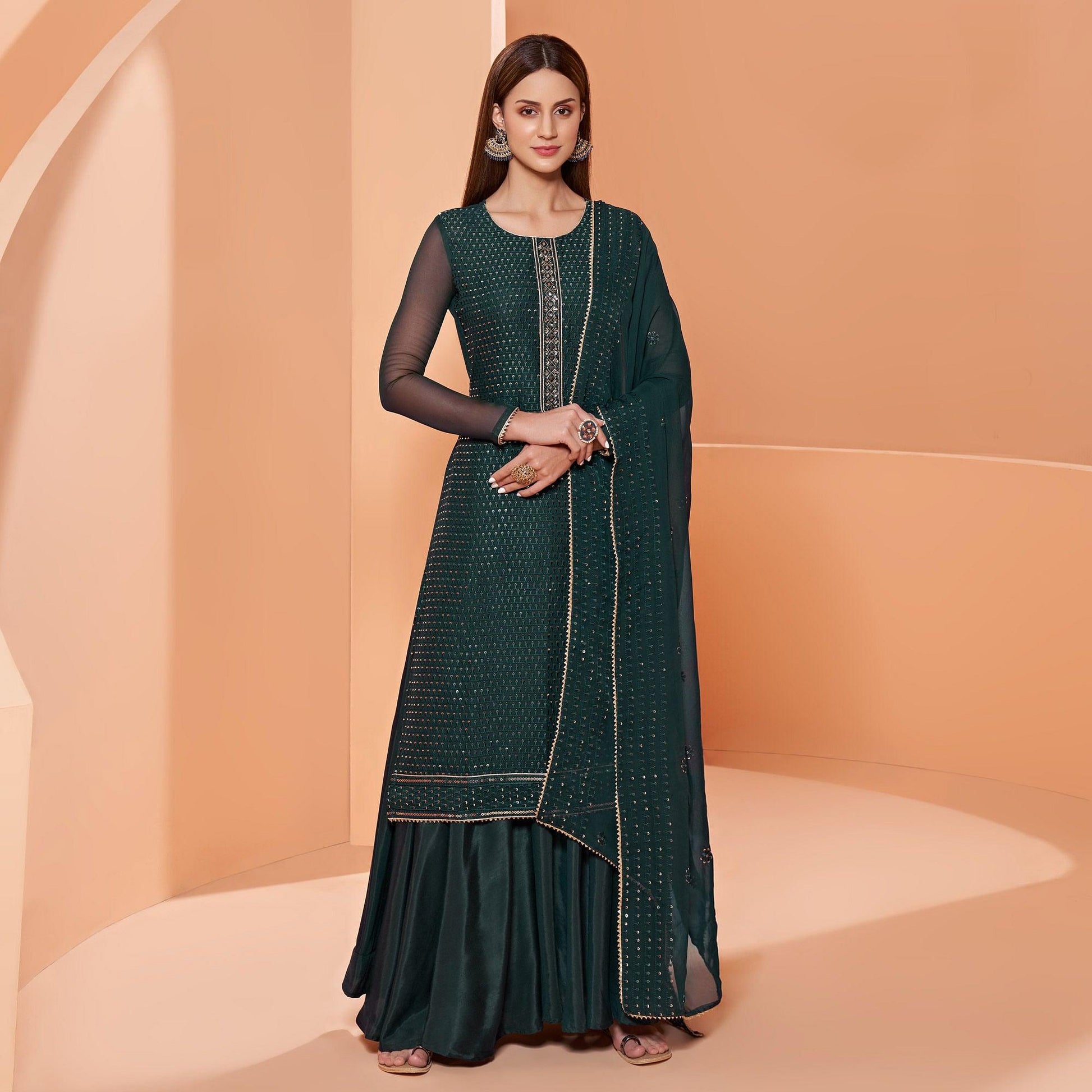 green-partywear-sequence-thread-embroidered-pure-georgette-palazzo-suit-137387
