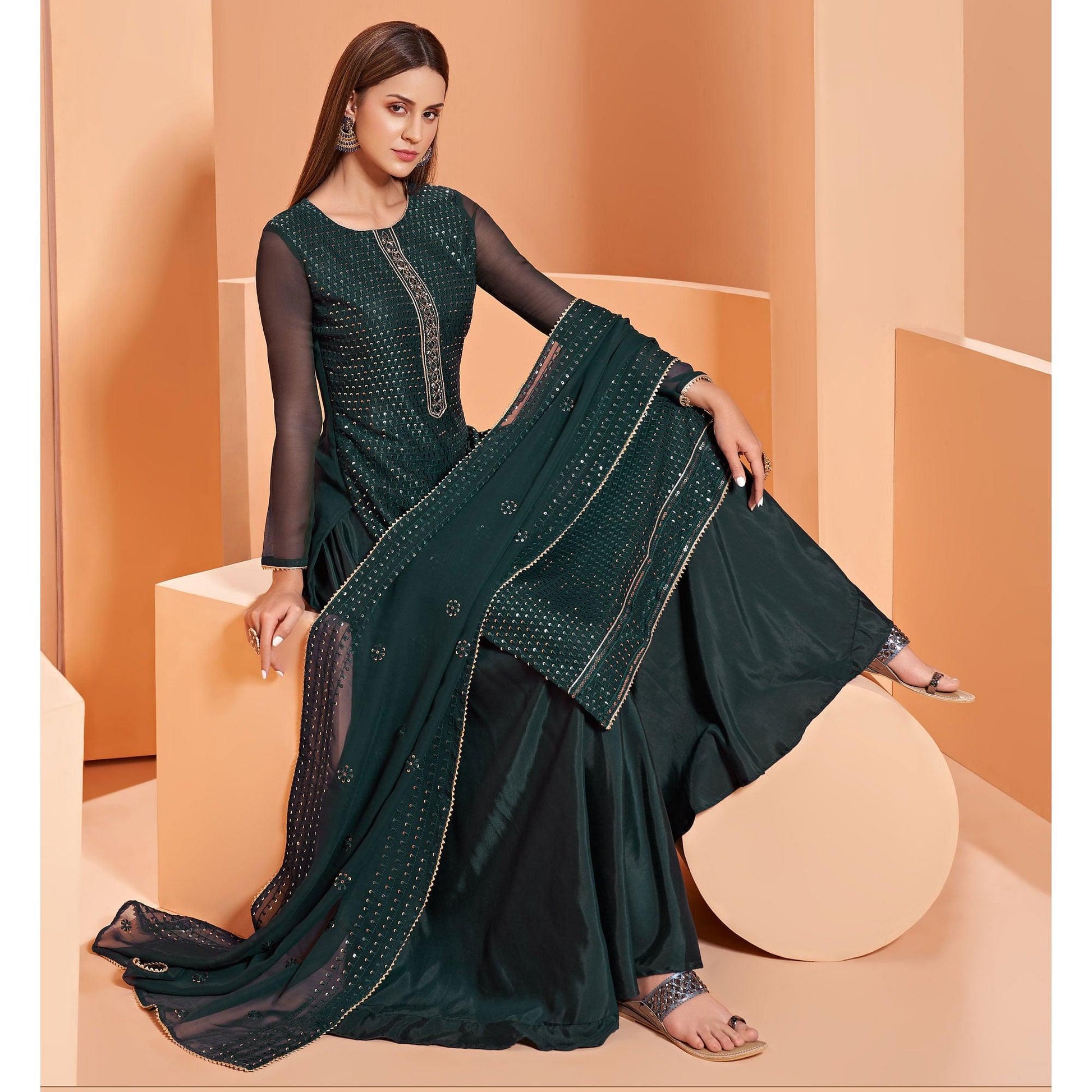 green-partywear-sequence-thread-embroidered-pure-georgette-palazzo-suit-137387