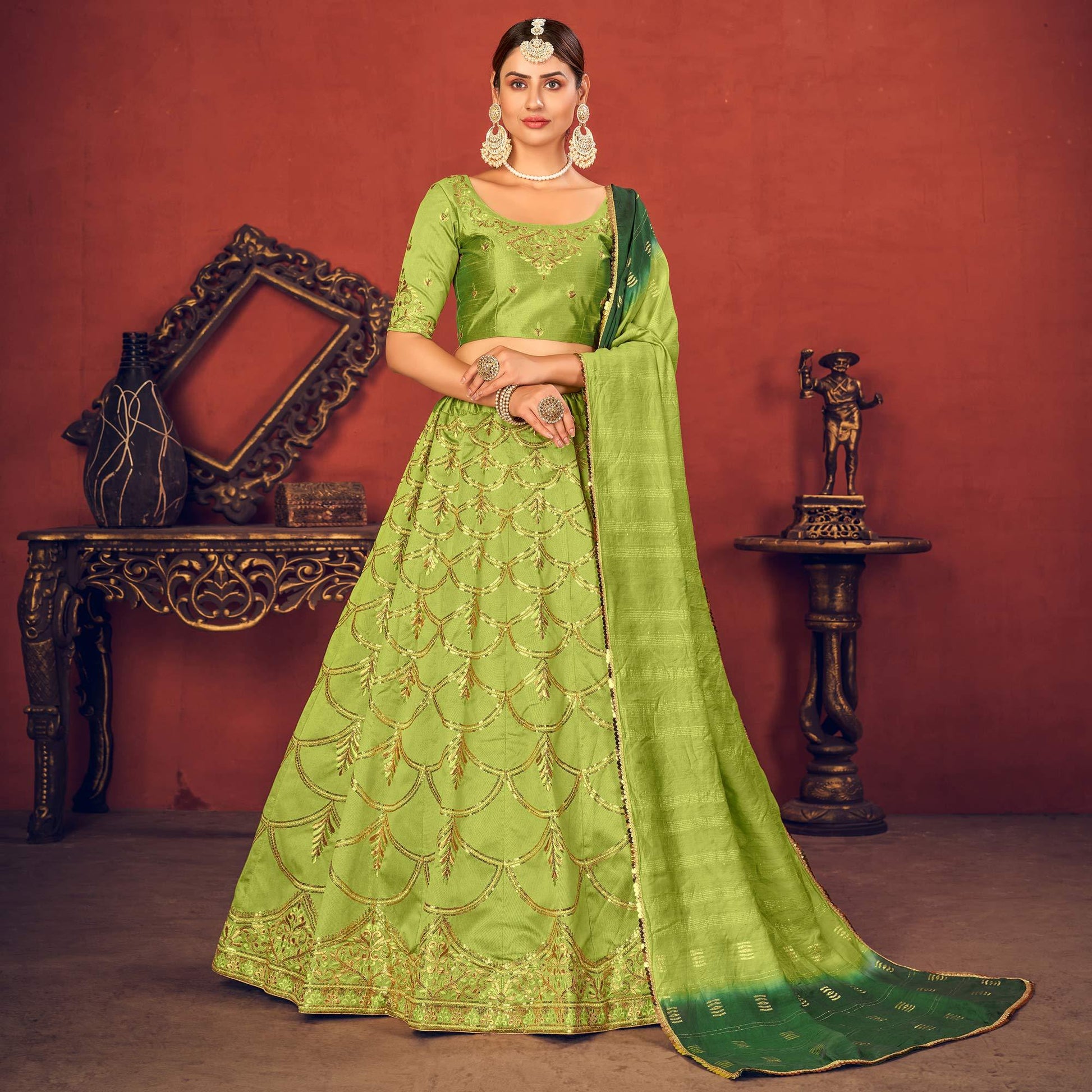 green-partywear-sequence-embroidered-art-silk-lehenga-choli-120080