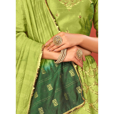 green-partywear-sequence-embroidered-art-silk-lehenga-choli-120080