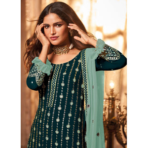 green-partywear-sequence-embroidered-heavy-faux-georgette-palazzo-suit-136248