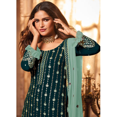 green-partywear-sequence-embroidered-heavy-faux-georgette-palazzo-suit-136248