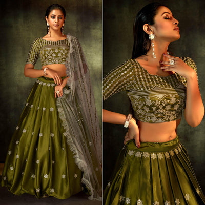 green-partywear-sequence-embroidered-satin-lehenga-choli-138768