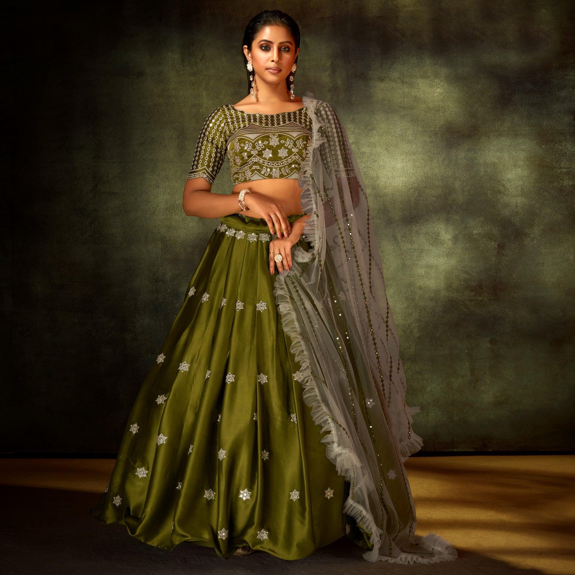 green-partywear-sequence-embroidered-satin-lehenga-choli-138768