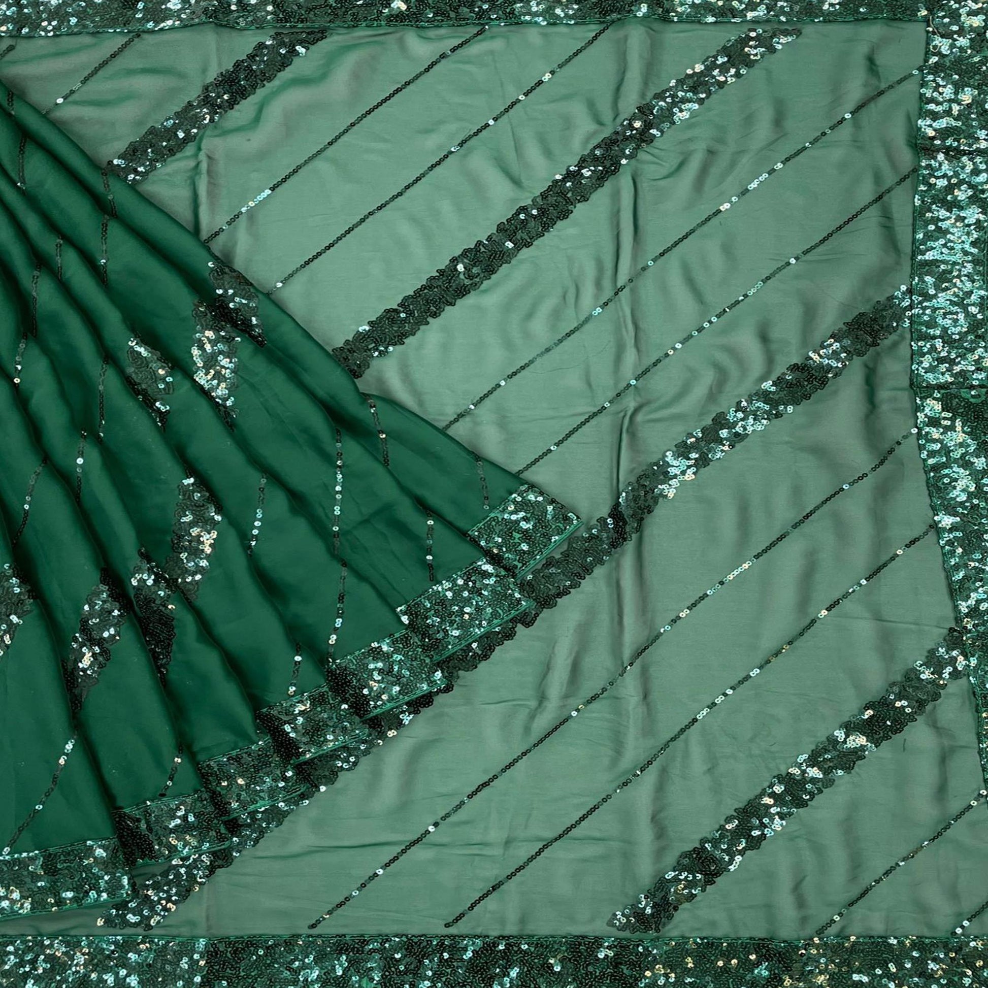 green-partywear-sequence-embroidered-silk-saree-140784