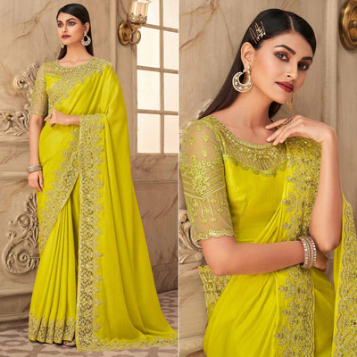 green-partywear-sequence-embroidered-silk-saree-137560